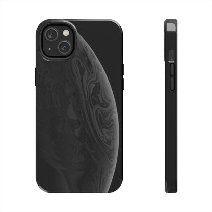 BLACK Tough Phone Case