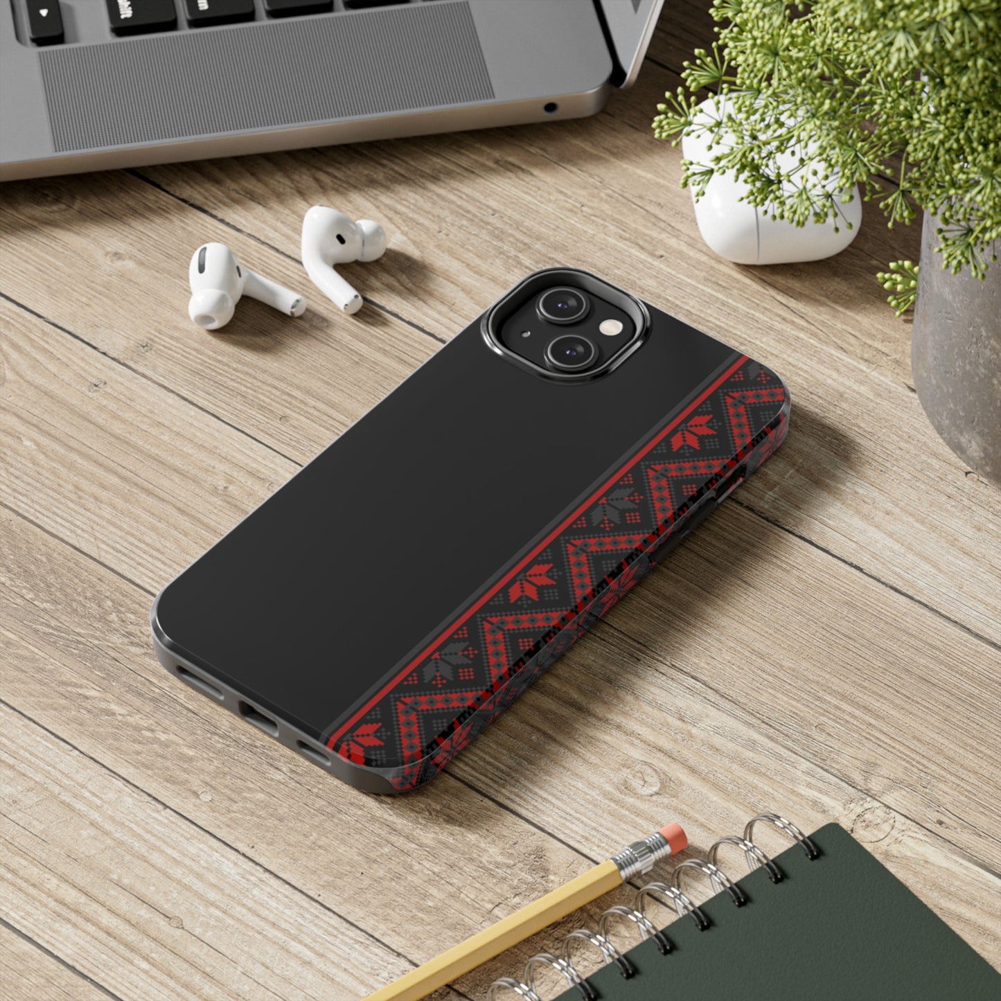 RED Tough Phone Case