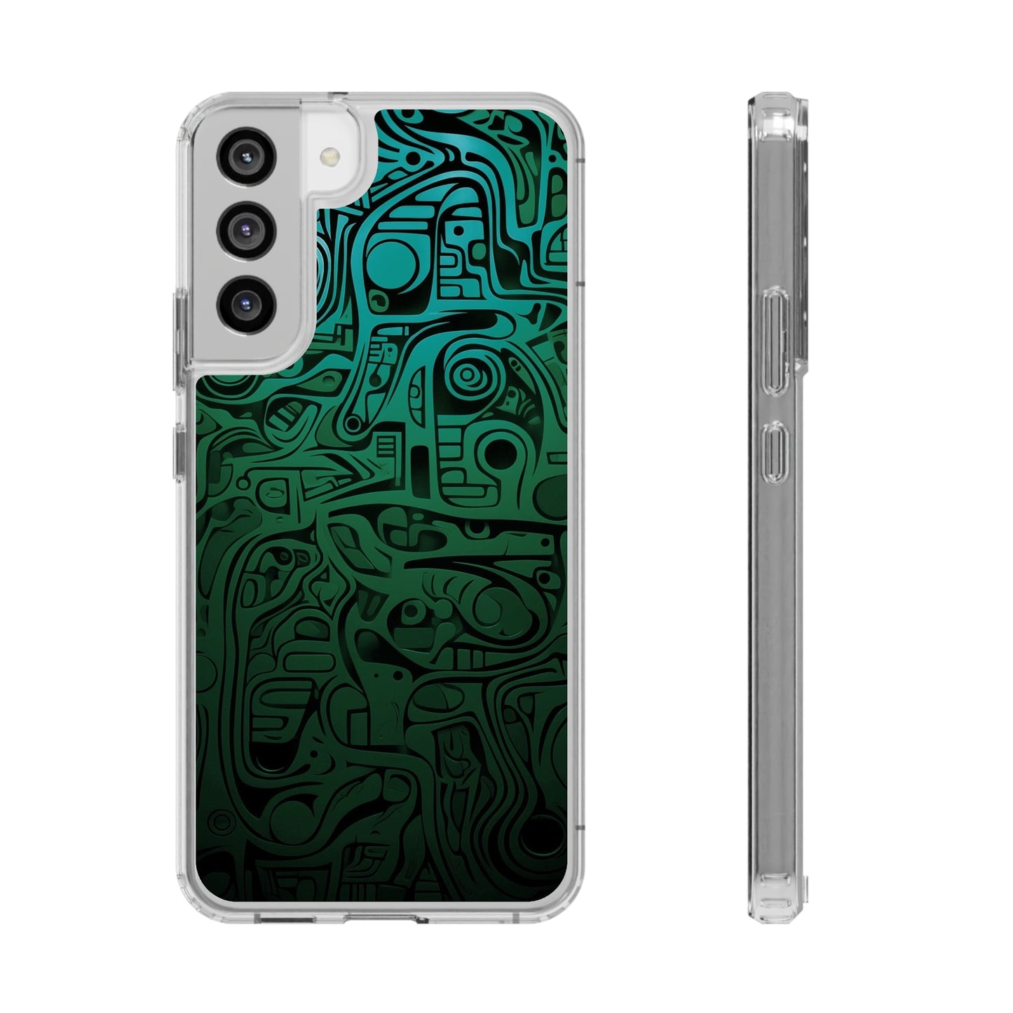 GREEN Clear Case