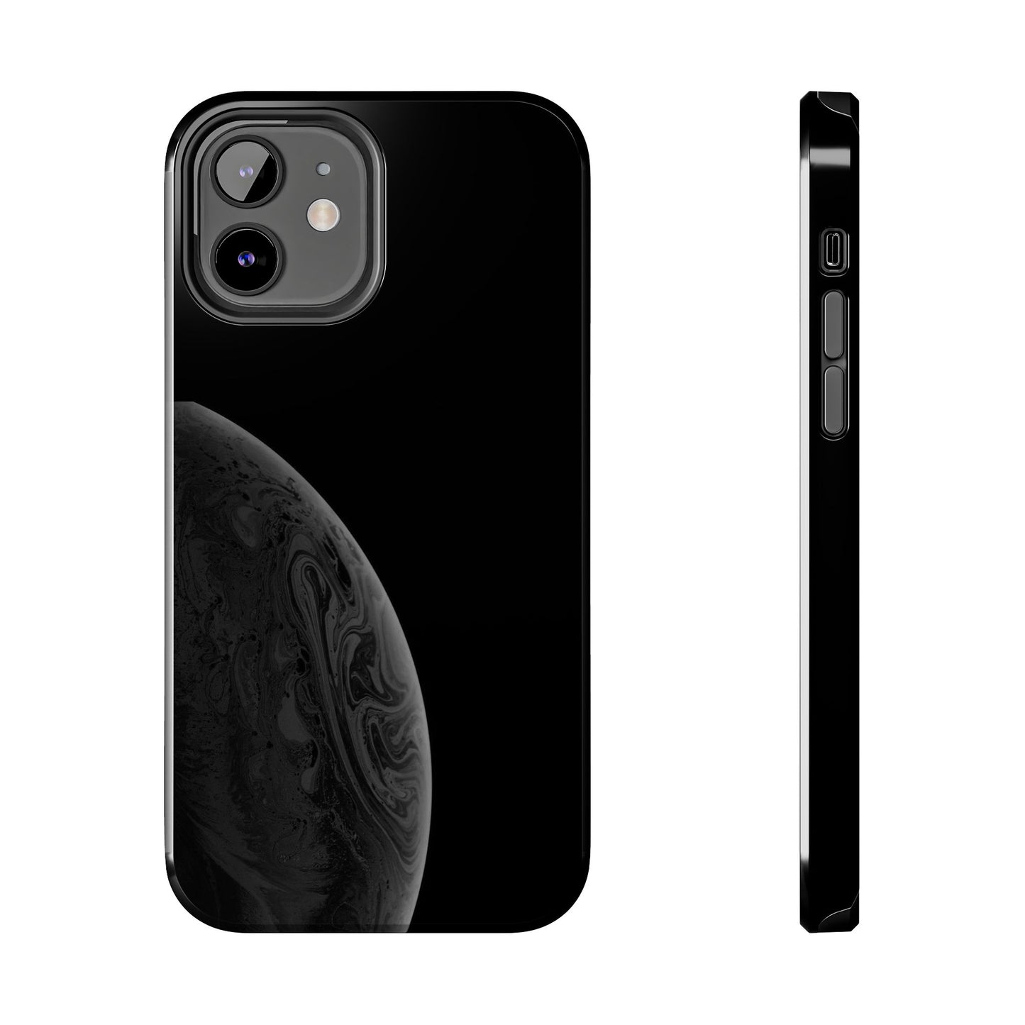 BLACK - Tough Phone Case