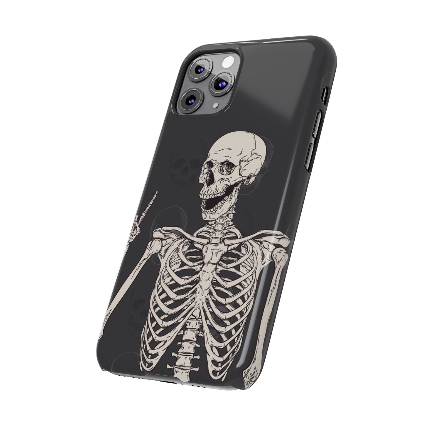 SKELETON Slim Phone Case