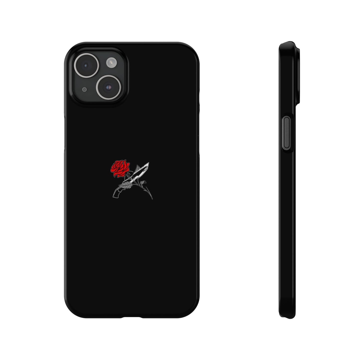 BLACK - Slim Phone Case