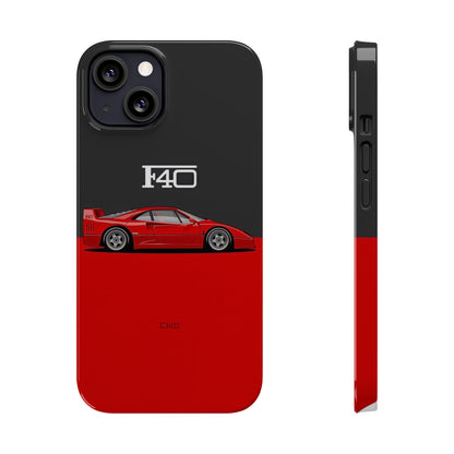 FERRARI-F-40 Slim Phone Case