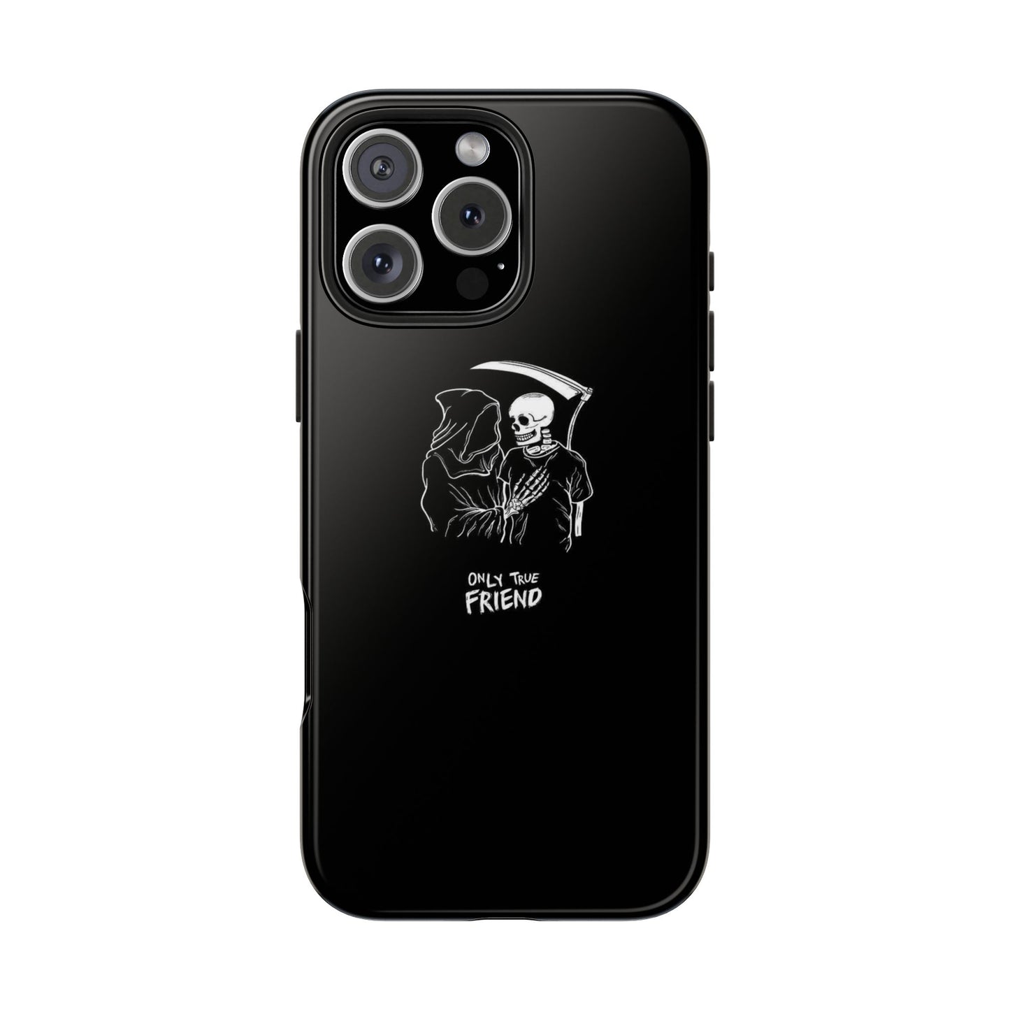 BLACK - Tough Phone Case