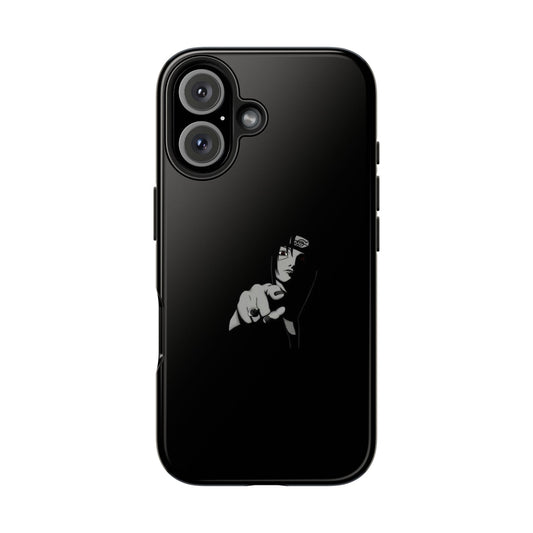 BLACK - Tough Phone Case