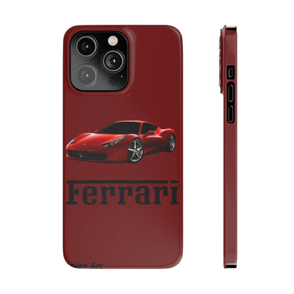 FERRARI-458-ITALIA Slim Phone Case