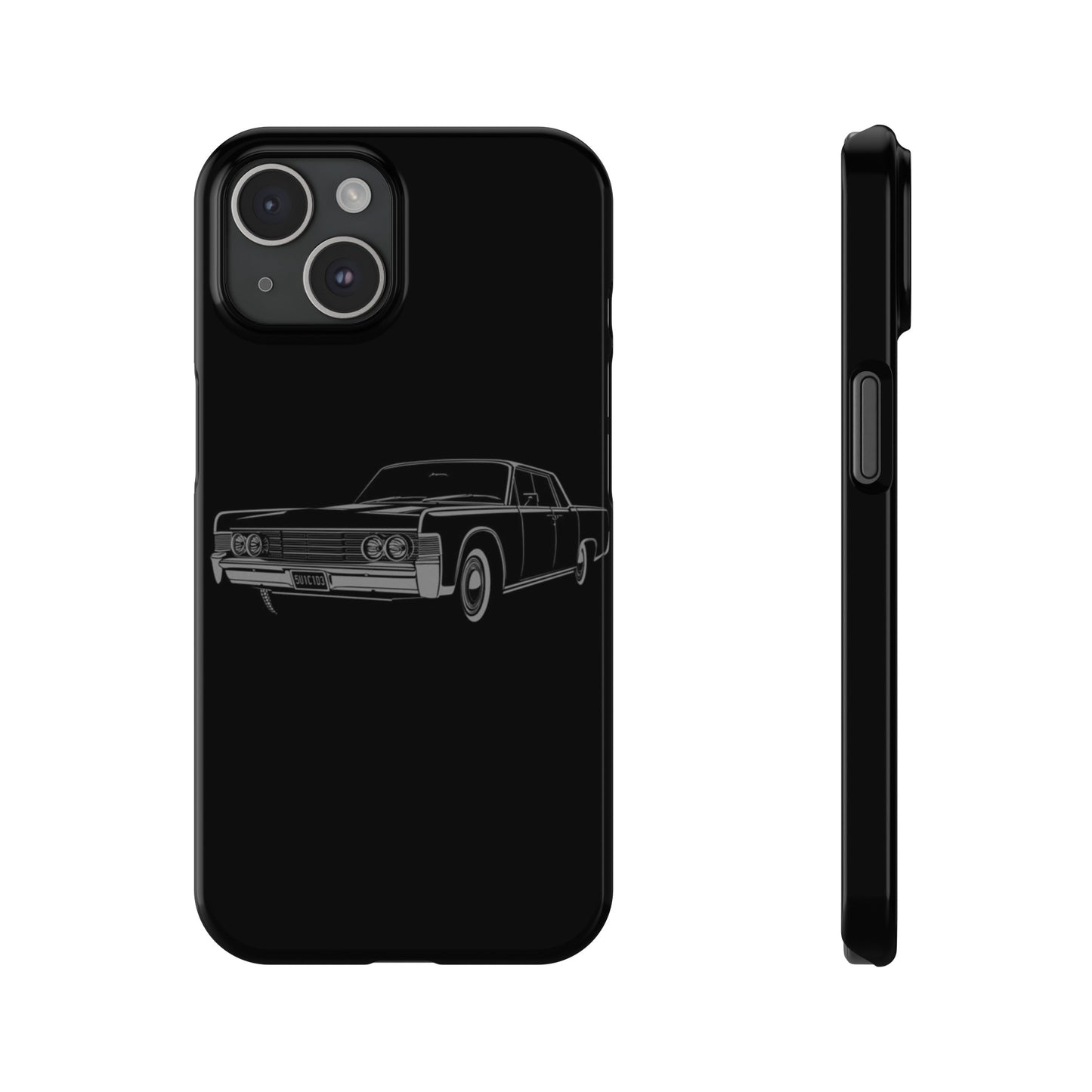 SUICIDE Slim Phone Case