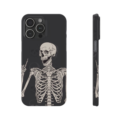 SKELETON Slim Phone Case