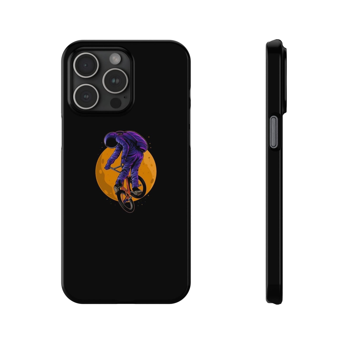 BLACK - Slim Phone Case