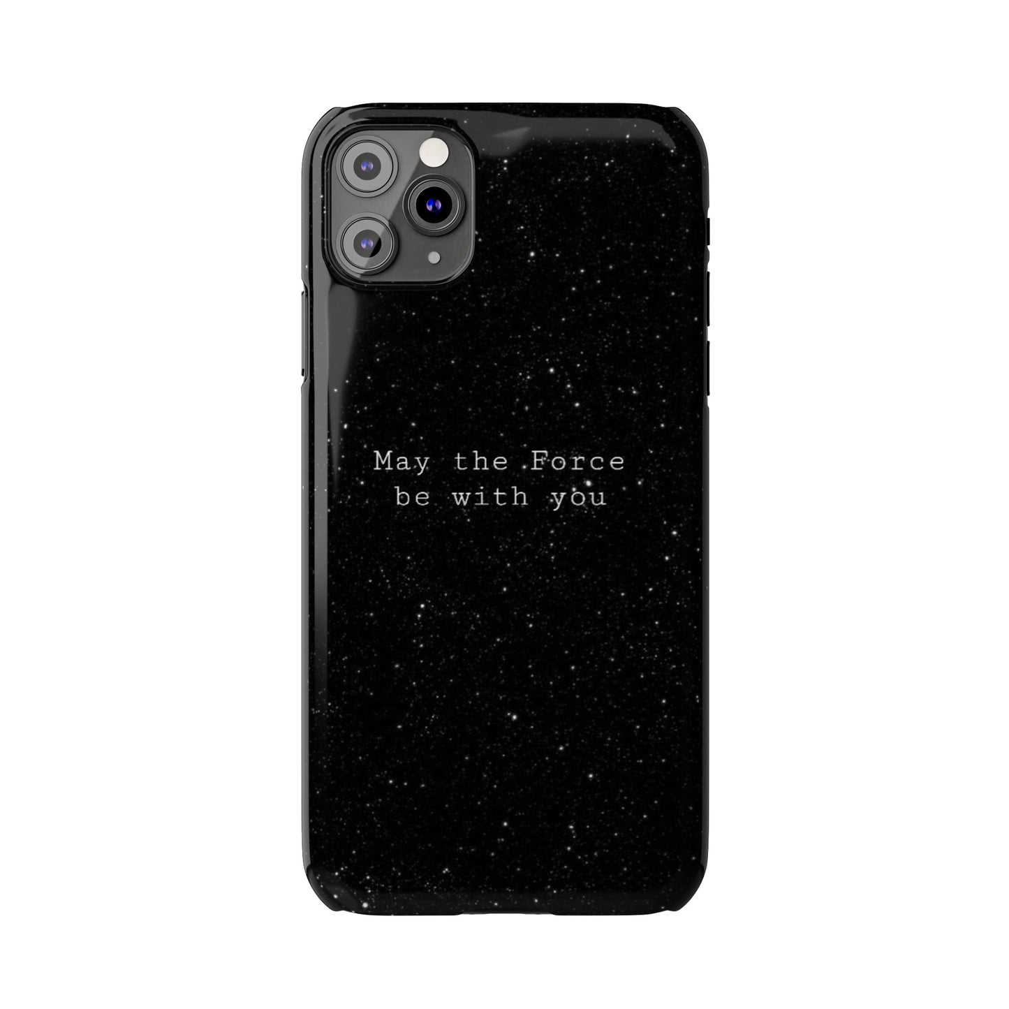 MAY-THE-FORCE-BE-WİTH-YOU Slim Phone Case