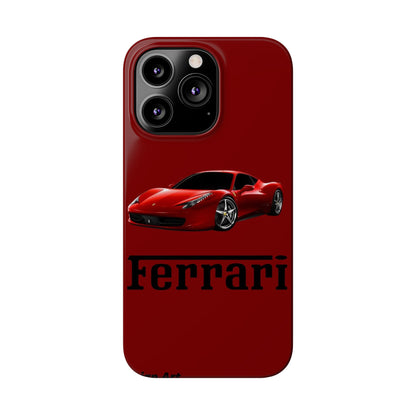 FERRARI-458-ITALIA Slim Phone Case