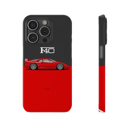 FERRARI-F-40 Slim Phone Case