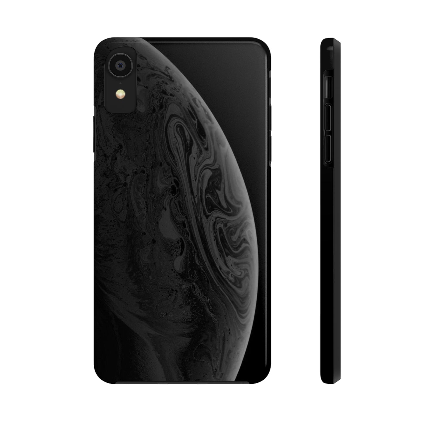 BLACK Tough Phone Case