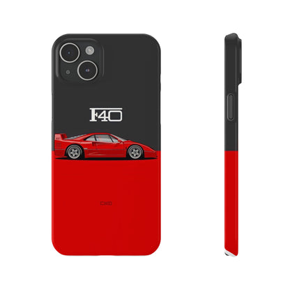 FERRARI-F-40 Slim Phone Case