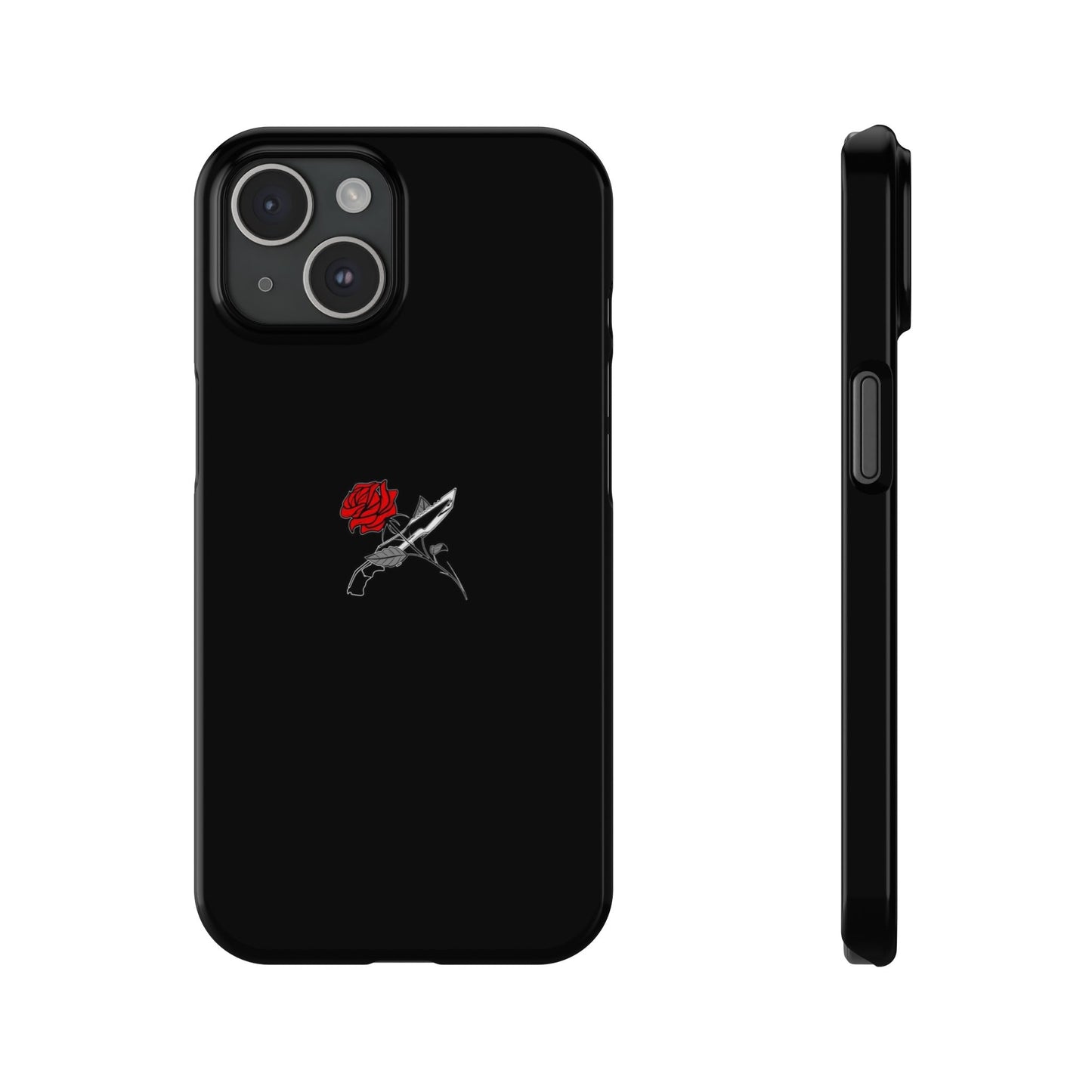 BLACK - Slim Phone Case