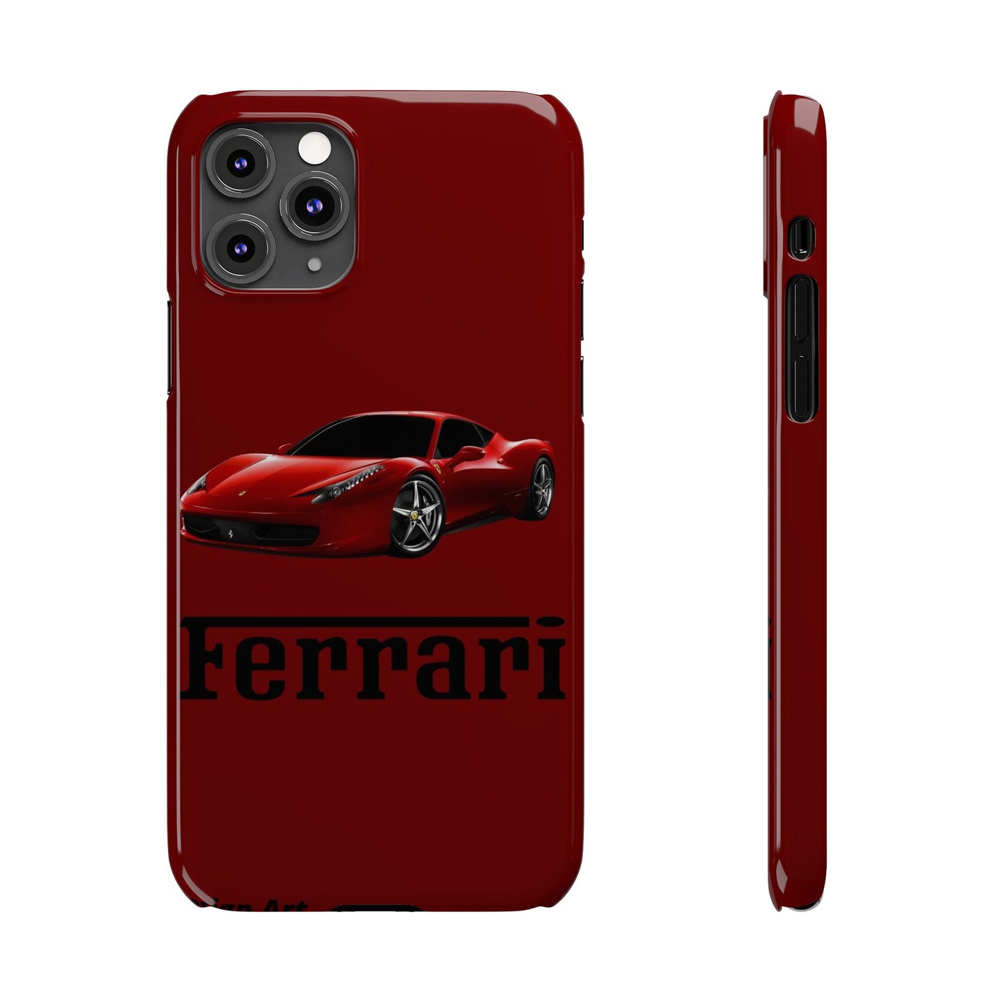 FERRARI-458-ITALIA Slim Phone Case