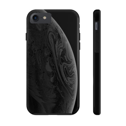 BLACK Tough Phone Case