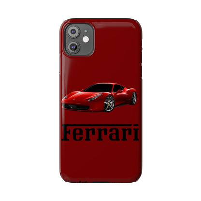 FERRARI-458-ITALIA Slim Phone Case