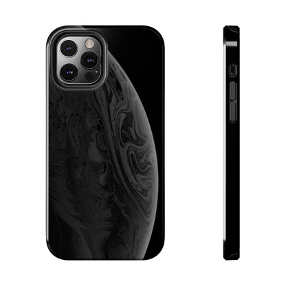 BLACK Tough Phone Case