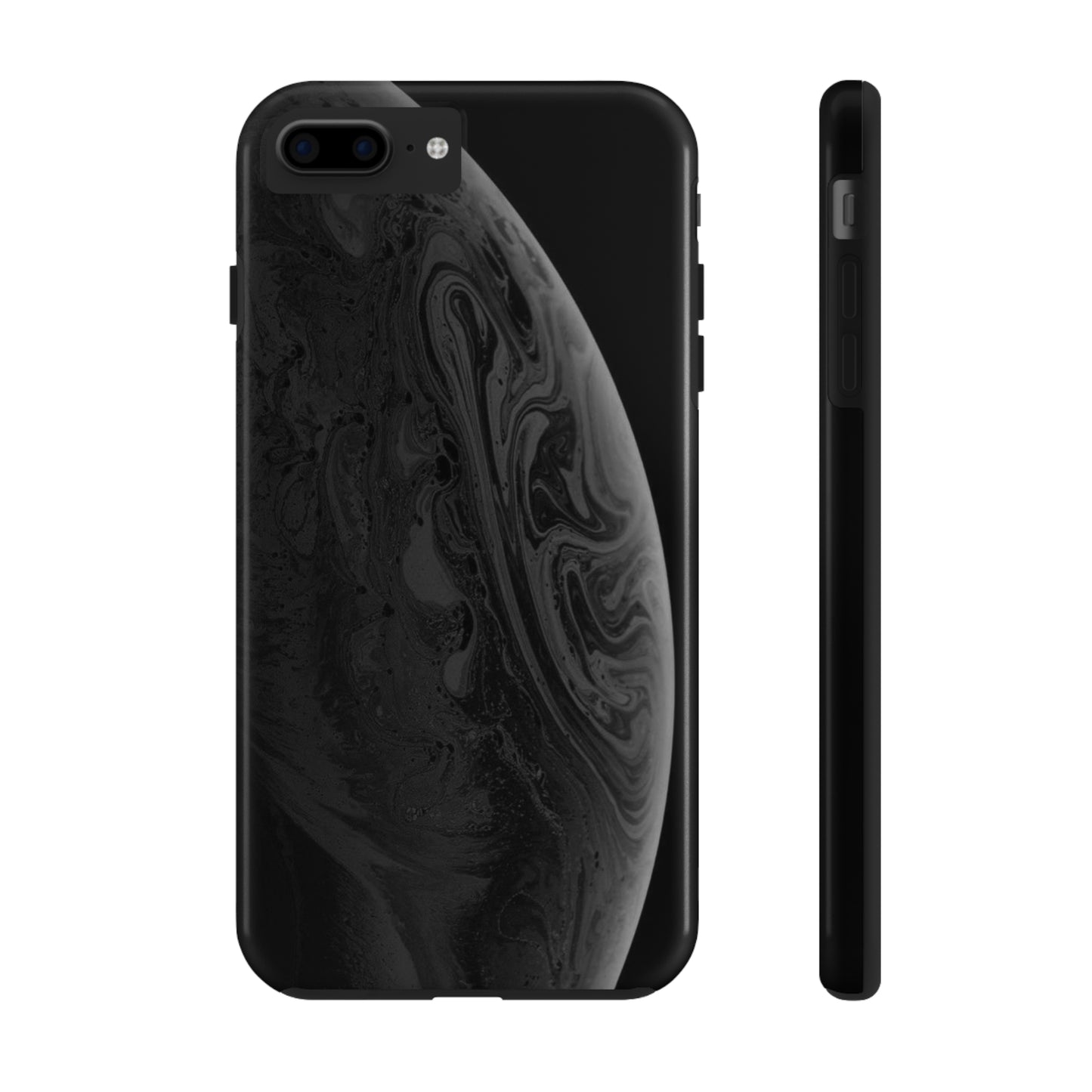 BLACK Tough Phone Case