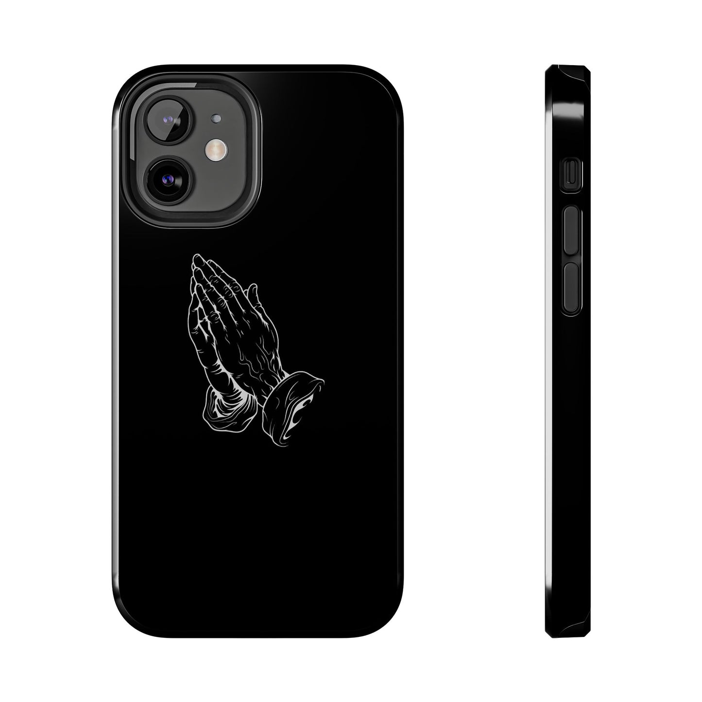 BLACK - Tough Phone Case