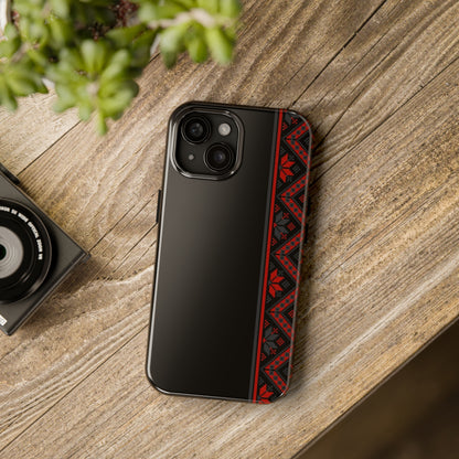 RED Tough Phone Case