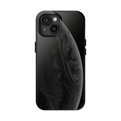 BLACK Tough Phone Case