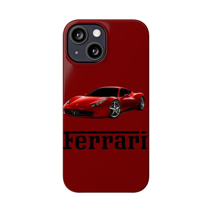 FERRARI-458-ITALIA Slim Phone Case