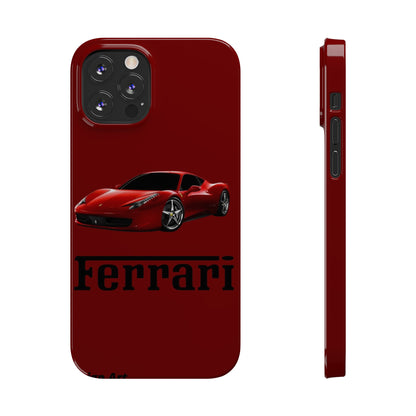 FERRARI-458-ITALIA Slim Phone Case