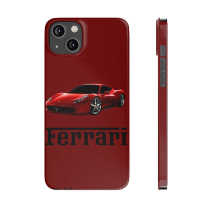 FERRARI-458-ITALIA Slim Phone Case