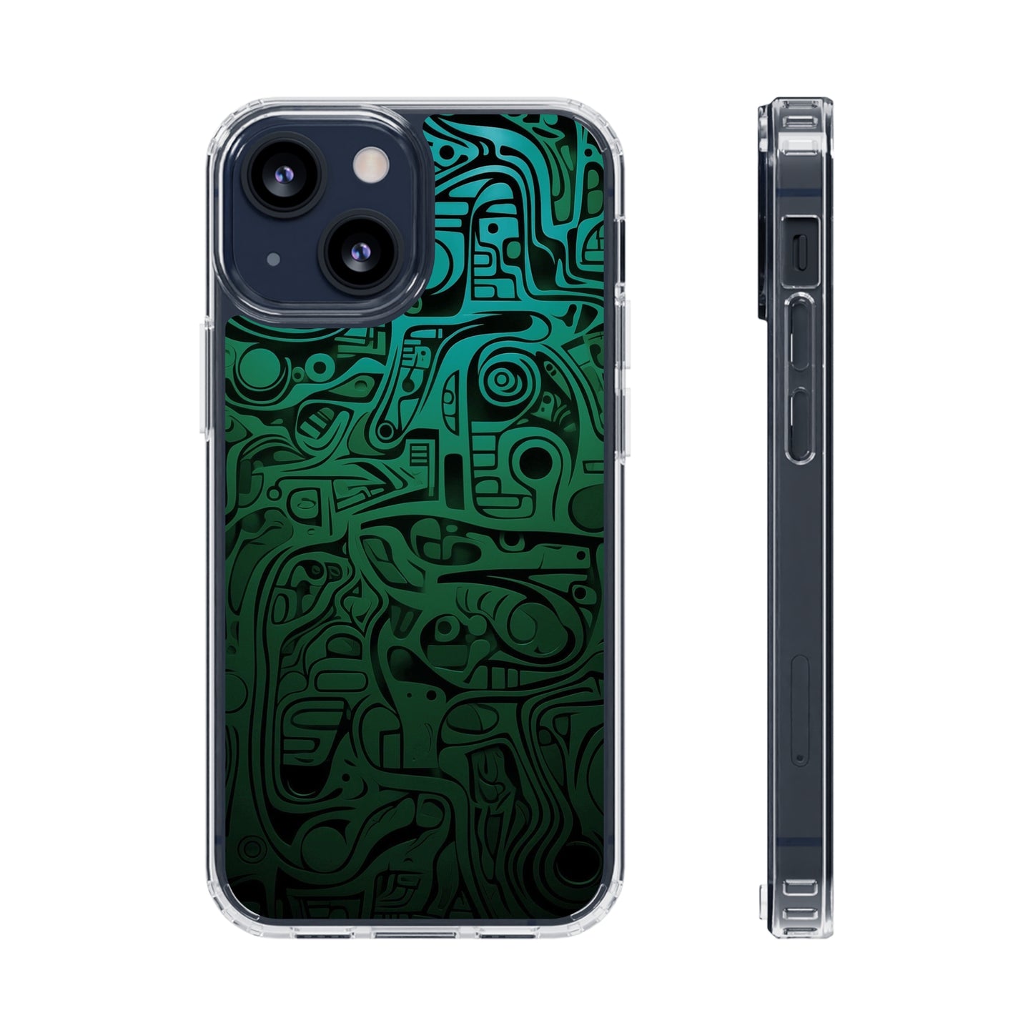 GREEN Clear Case