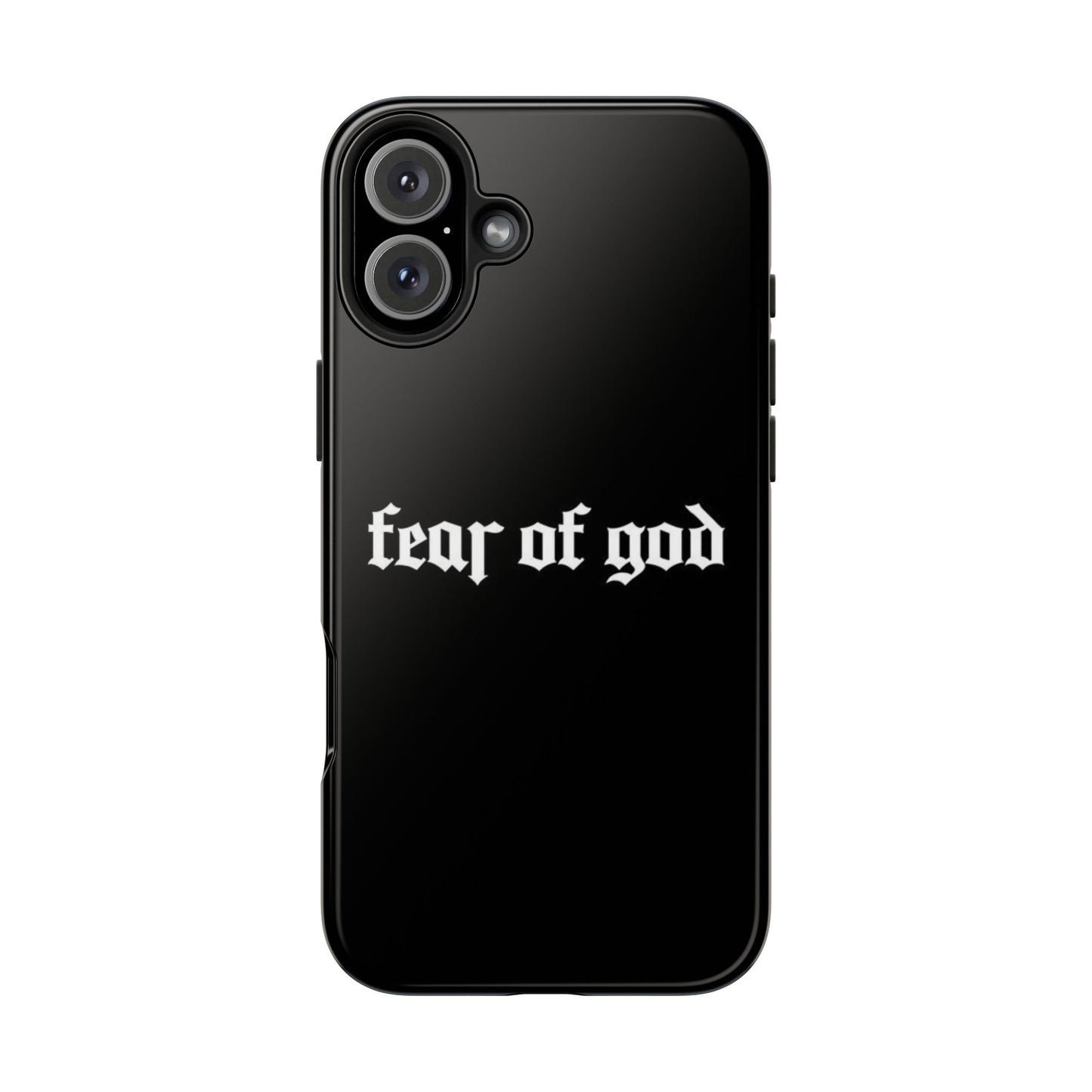 BLACK - Tough Phone Case