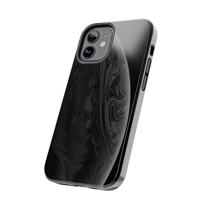 BLACK Tough Phone Case