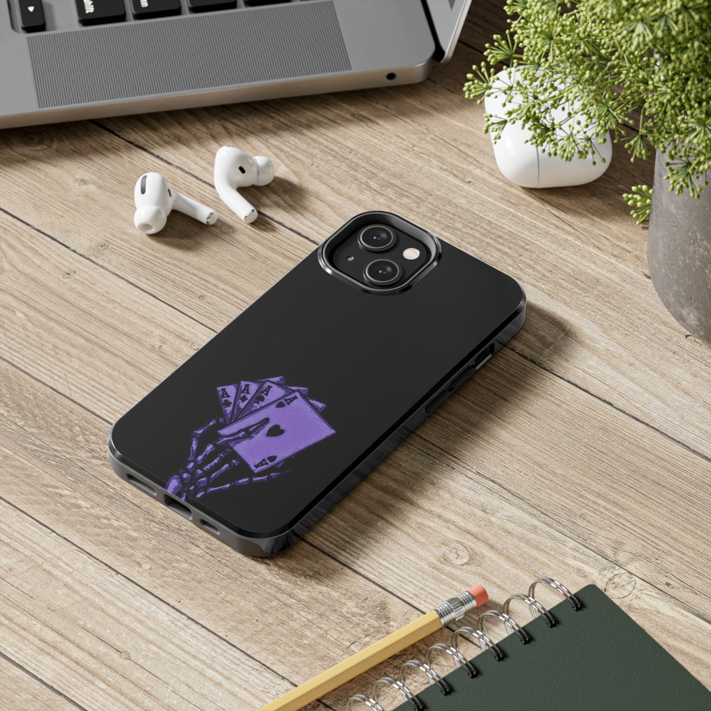 SKELETON/CARD Tough Phone Case