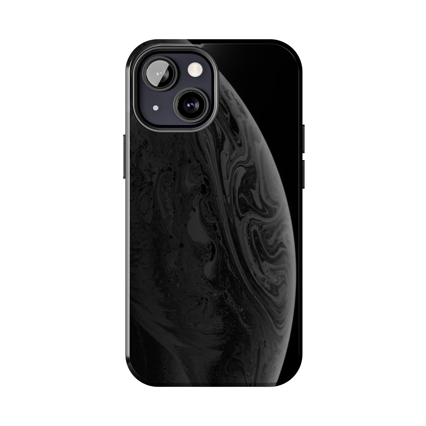 BLACK Tough Phone Case